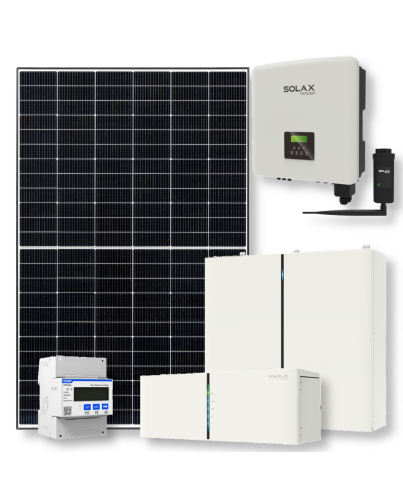 Solax Hybrid Solaranlage 6 kW | Batteriespeicher T-30 6 kWh