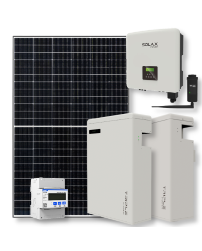 Solax Hybrid Solaranlage 10 kW | Batteriespeicher T-BAT 5,8 kWh