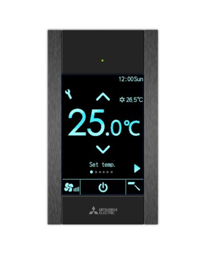 MITSUBISHI | Fernbedienung Touch Bluetooth | PAR-CT01MAA-PB | schwarz