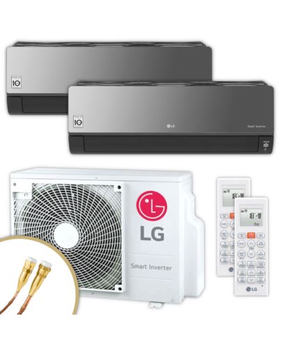 LG | Klimaanlagen-Set ARTCOOL ENERGY | 2,5 kW + 2,5 kW | Quick-Connect