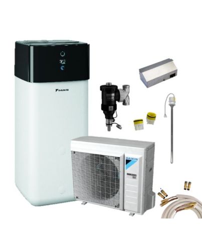 Daikin Luft-Wasser-Wärmepumpen Set | Altherma 3 R | 8 kW + 500 Liter