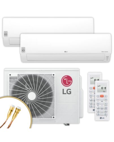 LG | Klimaanlagen-Set DELUXE | 2,1 kW + 5,0 kW | Quick-Connect