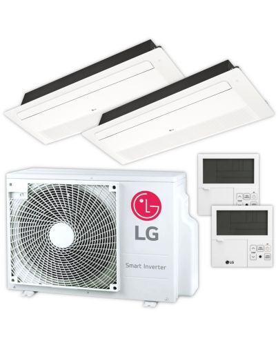 LG | Deckenkassetten-Set Multisplit | 2,6 kW + 2,6 kW