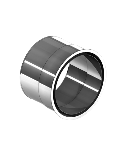 Wandfutter aus Edelstahl passend für 2 mm Ofenrohr
