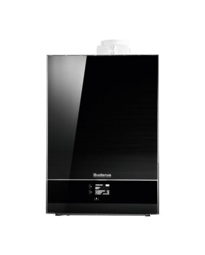 BUDERUS | Gas-Brennwertgerät | Logamax plus GB192i-15 schwarz | 15 kW