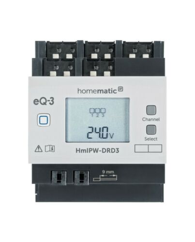 Homematic IP Wired Dimmaktor - 3-fach | eQ-3 | HmIPW-DRD3 ➔ www.klimaworld.com