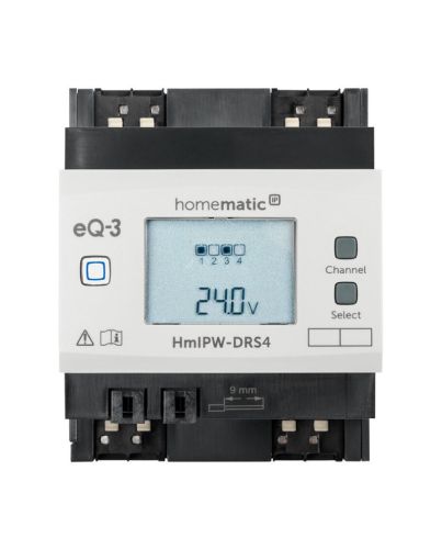 Homematic IP Wired Schaltaktor - 4-fach | eQ-3 | HmIPW-DRS4 ➔ www.klimaworld.com