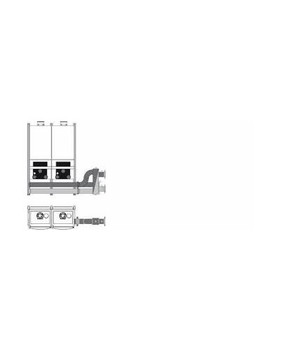 Anschlussset für 2er Kaskade für ZBR 70/100-3, Kaskadenunit L2