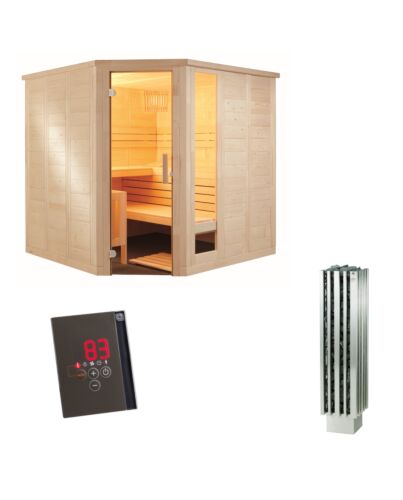 Serntiotec Sauna Set Komfort Corner