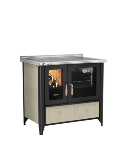 Rizzoli Holzherd | Serie N94 Country, beige |8 kW