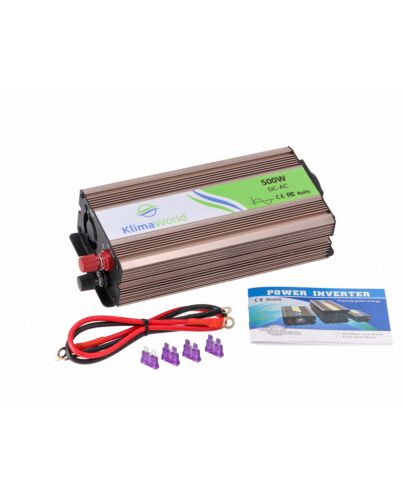 Rogerele Spannungswandler | REP500 | 12V auf 220V | 500W | Klimaworld