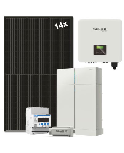 Solax Hybrid Solaranlage 5,3 kW + T-BAT H6 Stromspeicher | kompl. Set