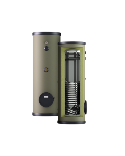 ThermoFlux Warmwasserspeicher TES-1WT 200 | Edelstahl | 1 WT ➔ www.klimaworld.com