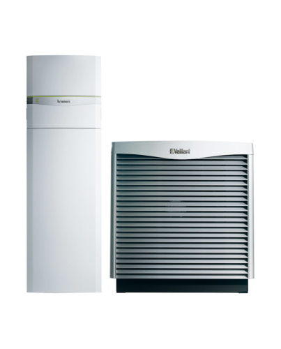 Vaillant Luft-Wasser-Wärmepumpe flexoCOMPACT + aroCOLLECT | klimaworld.com