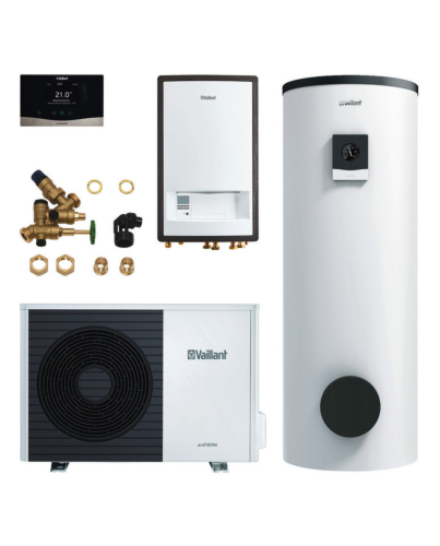 Vaillant Wärmepumpenset aroTherm VWL 125/5 AS + VWL 127/5 IS | klimaworld.com