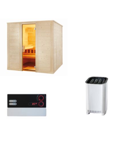 Sentiotec Sauna Komplettset Wellfun Large | Klimaworld