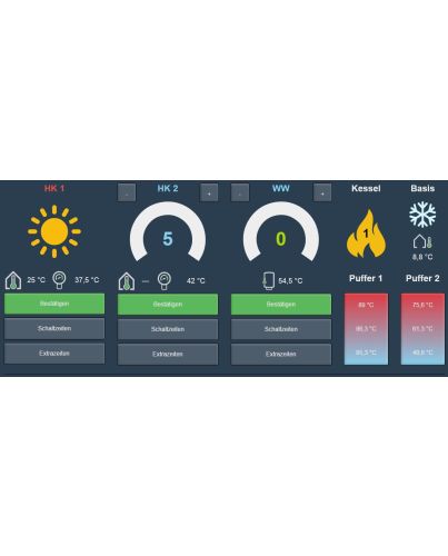 WIFI Modul für THEMATRONIC JBR 01 Heizung Systemregler