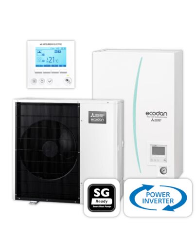 MITSUBISHI | Ecodan Wärmepumpen-Set 2.11 | Power Inverter | 6,0 kW