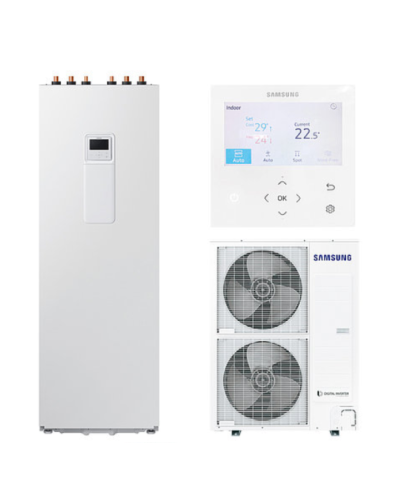 SAMSUNG | Luft-Wasser-Wärmepumpen-Set WPLW-Hub Mono-12-200 | 12 kW 