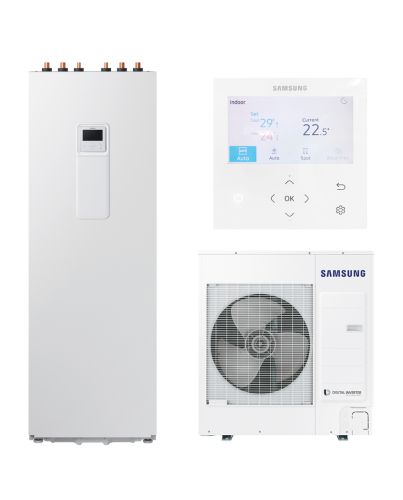 SAMSUNG | Luft-Wasser-Wärmepumpen-Set WPLW-Hub Mono-8-260-3 | 8 kW 
