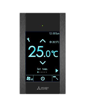 MITSUBISHI | Fernbedienung Touch Bluetooth | PAR-CT01MAA-PB | schwarz