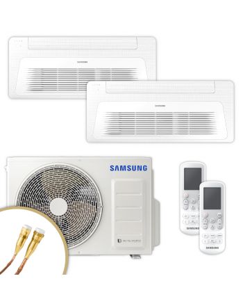 SAMSUNG | Kassetten-Set Wind-Free | 2,5 kW + 2,5 kW | Quick-Connect