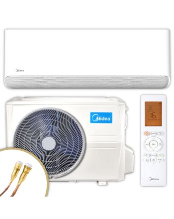 MIDEA | Klimaanlagen-Set BreezelessE 12 | 3,5 kW | Quick-Connect