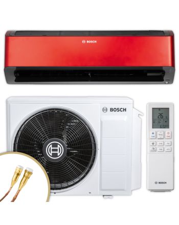 BOSCH | Split-Klimaanlage CLC8001i 25 ER | 2,5 kW | rot | klimaworld.com