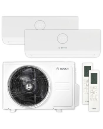 BOSCH Wandgeräte-Set Climate 5000 M | 2,0 kW + 2,0 kW | klimaworld.com