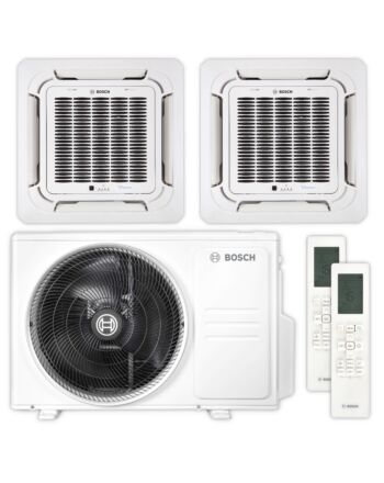 BOSCH Deckenkassetten-Set Climate 5000 M | 2,0 kW + 2,0 kW | klimaworld.com