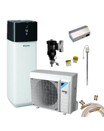 Daikin Luft-Wasser-Wärmepumpen Set | Altherma 3 R | 8 kW + 300 Liter