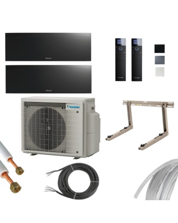 DAIKIN Emura 3 Multisplit Set Klimaanlage mit Kupferrohrleitung | klimaworld.com