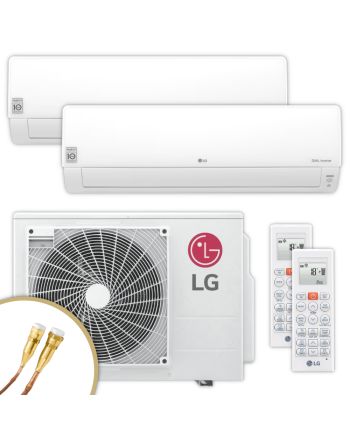 LG | Klimaanlagen-Set DELUXE | 2,1 kW + 5,0 kW | Quick-Connect