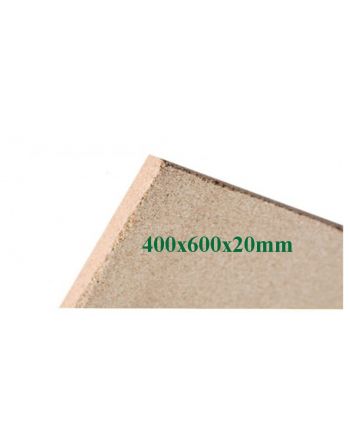 Vermiculite-Platte | Brandschutzplatte 400x600x20mm