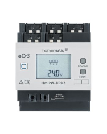 Homematic IP Wired Dimmaktor - 3-fach | eQ-3 | HmIPW-DRD3 ➔ www.klimaworld.com