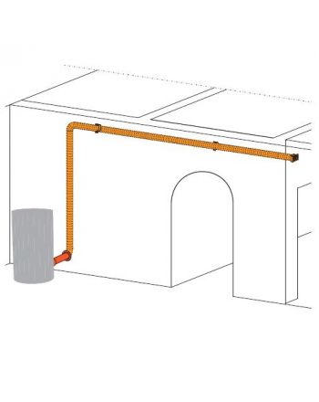 Edilkamin KIT 12 BIS für die Warmluftverteilung