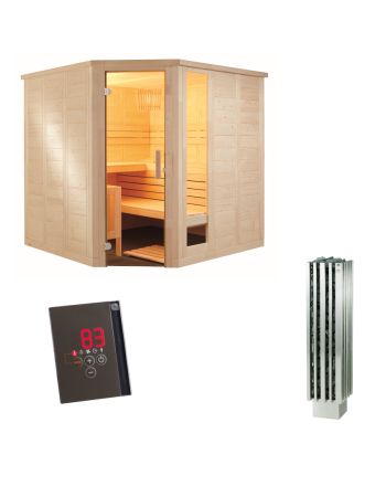 Serntiotec Sauna Set Komfort Corner