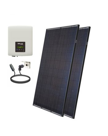 Minisolar | Balkon Solar | Mono Duo-Set 640 Watt | inkl. Einspeissteckdose | Klimaworld