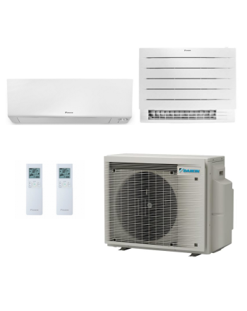 Daikin Perfera Wand- und Truhengeräte Set + 2MXM50A9 | klimaworld.com