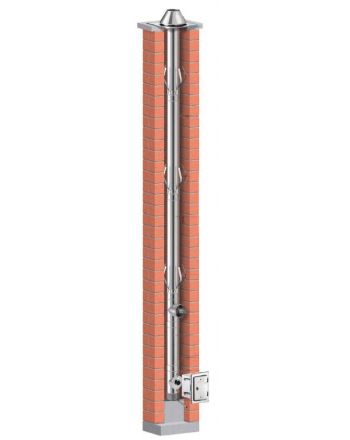 Schiedel Prima Plus Ø 150 mm Doppelwandiges Schornsteinsystem - 7,83m