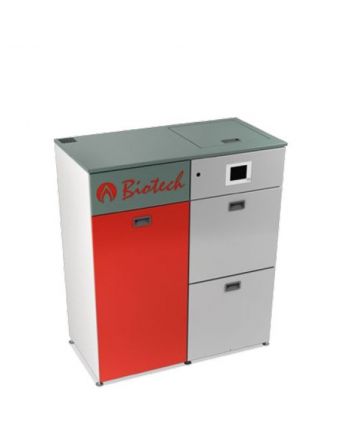 Biotech Bafa Pelletsheizkessel PZ32RL (MBW) | manuelle Befüllung | 32,2 kW | BAFA