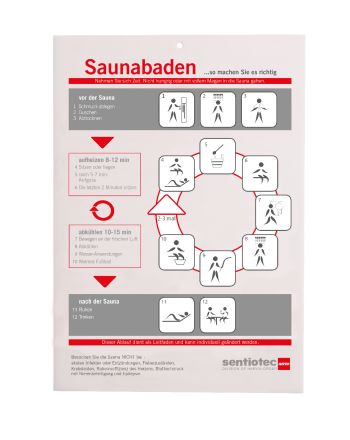 Sentiotec Baderegeltafel