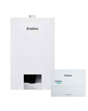 VAILLANT Brennwerttherme Paket 1.675/2 mit sensoDIRECT VRC 710 | klimaworld