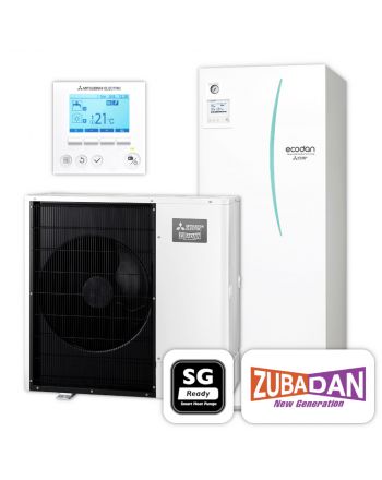 MITSUBISHI | Ecodan Wärmepumpen-Set 5.13 | Zubadan Inverter | 10,0 kW