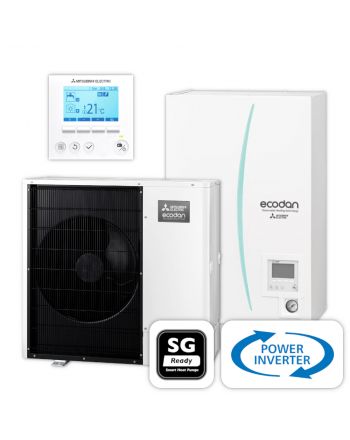 MITSUBISHI | Ecodan Wärmepumpen-Set 2.12 | Power Inverter | 8,0 kW