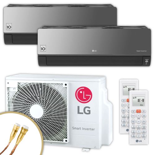LG | Klimaanlagen-Set ARTCOOL ENERGY | 2,5 kW + 2,5 kW | Quick-Connect