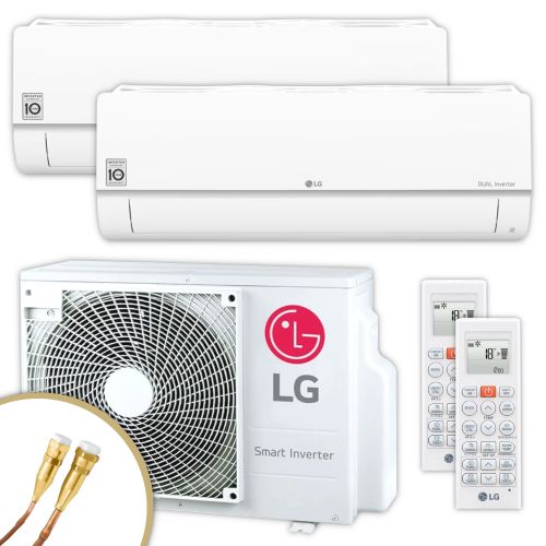 LG | Klimaanlagen-Set STANDARD PLUS | 3,5 kW + 3,5 kW | Quick-Connect 