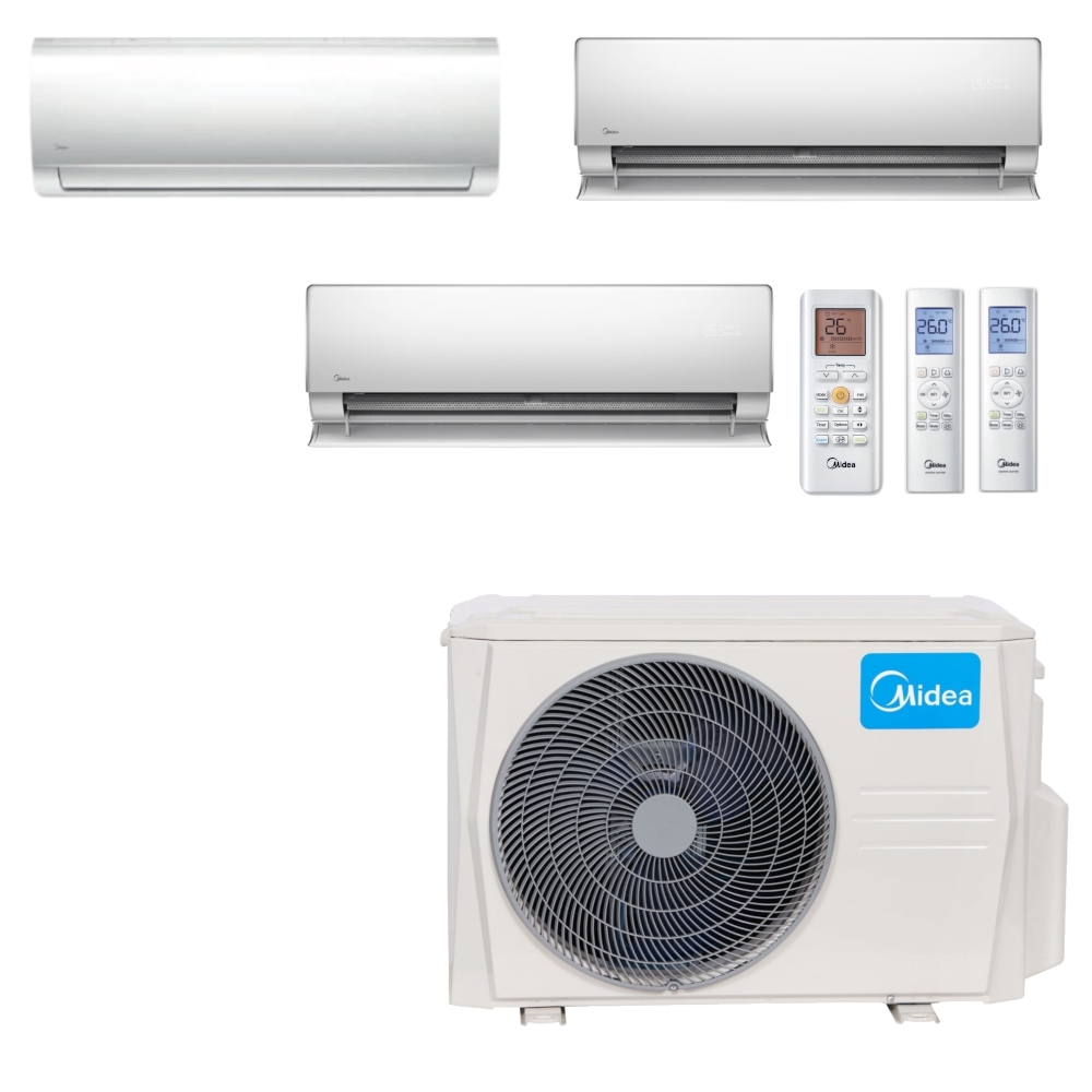 Midea Split Air Conditioning Unit Wall 1x3 5kw 2x5 3kw Ebay
